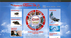 Desktop Screenshot of alemanadefumigaciones.com